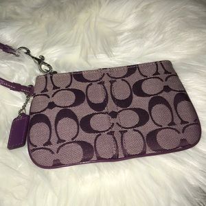 Coach wristlet